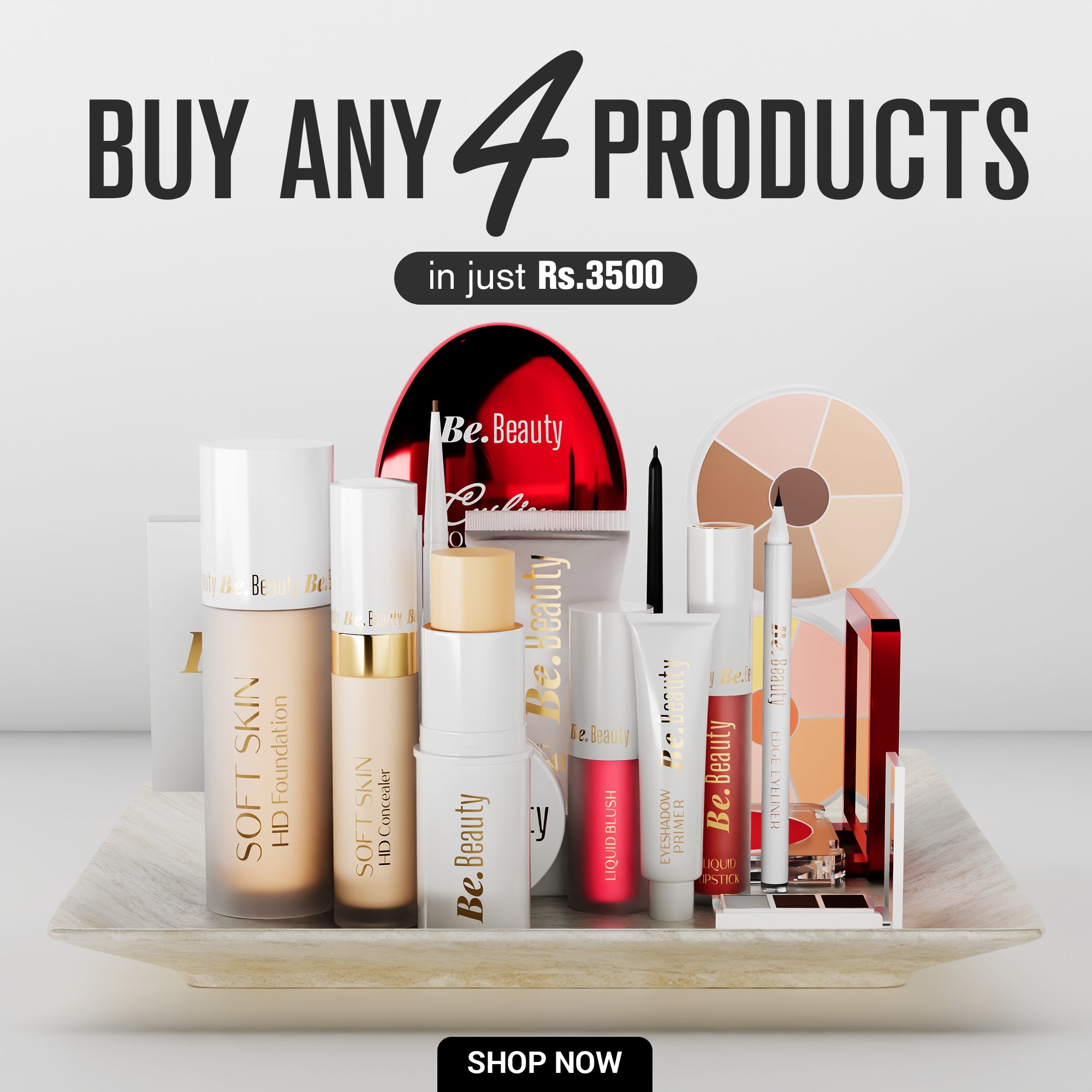 Buy any 4 Products for Rs.3500