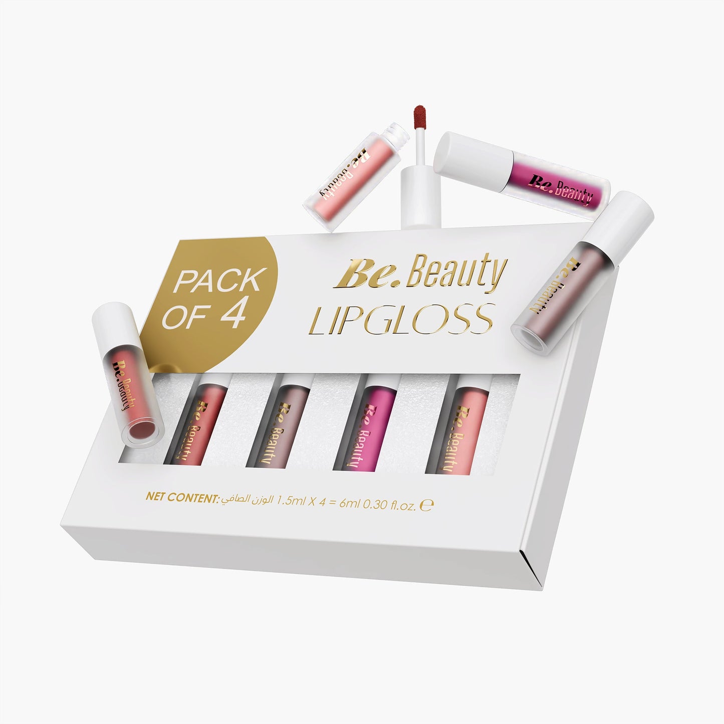 » Pack of 4 Lipgloss (100% off)