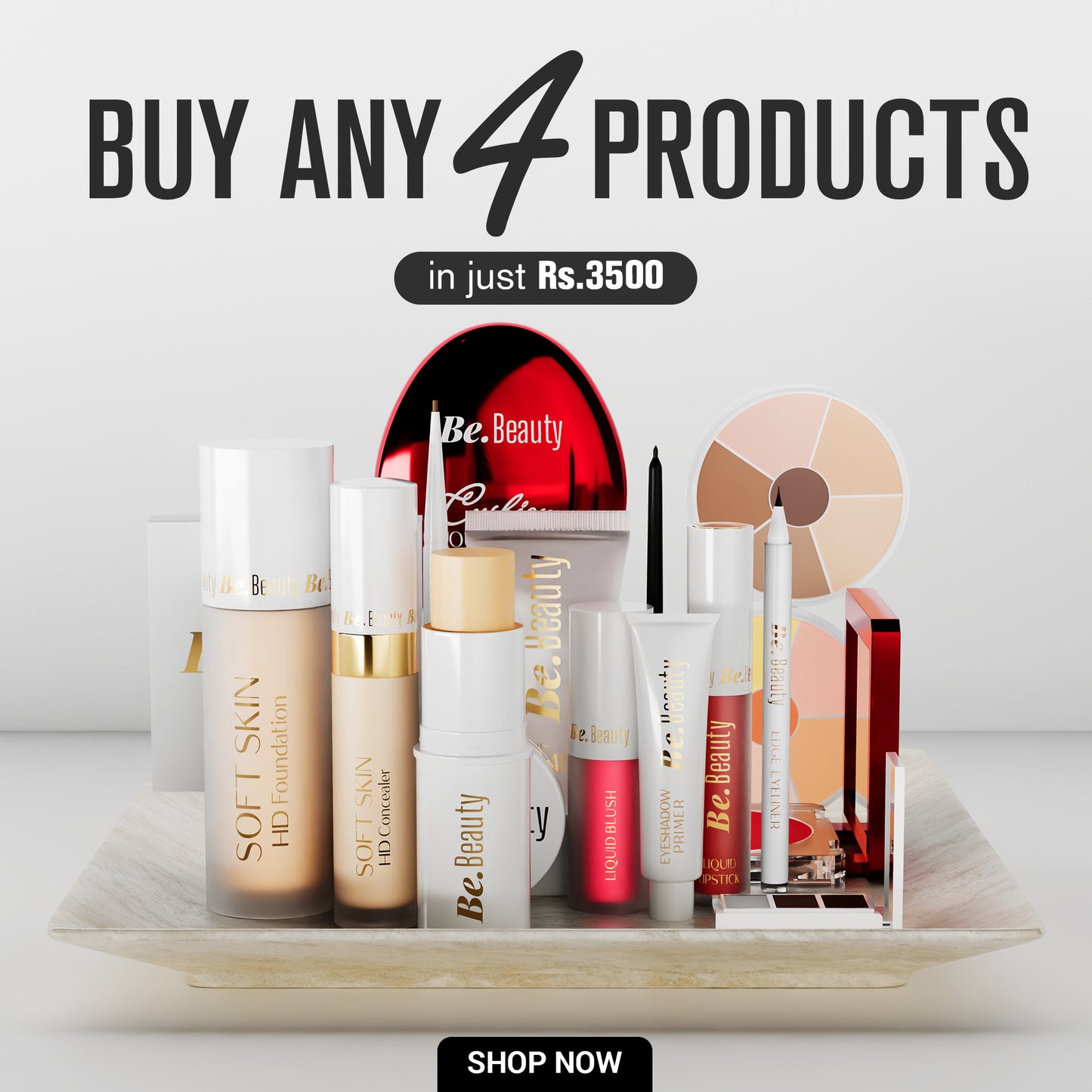 Buy any 4 Products for Rs.3500