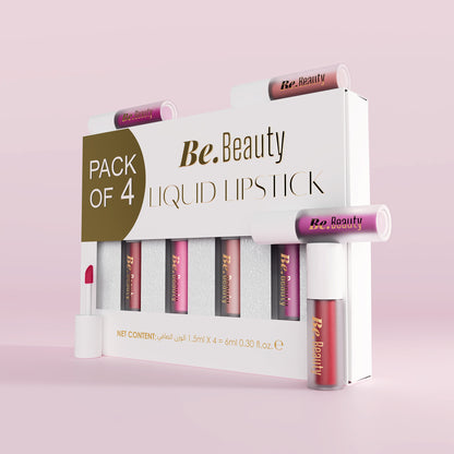 Pack of 4 Liquid Lipstick