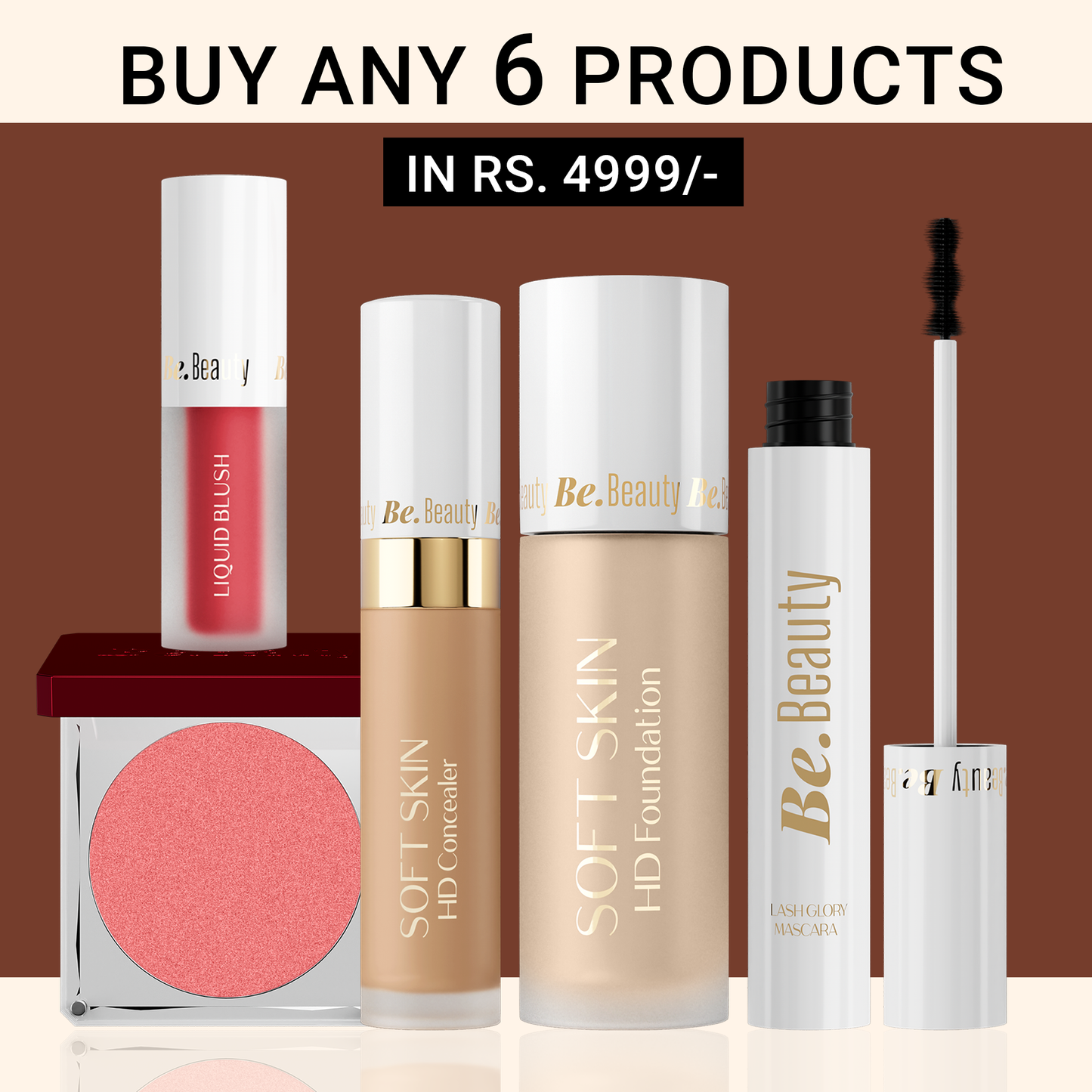 Buy any 6 products for Rs.4999